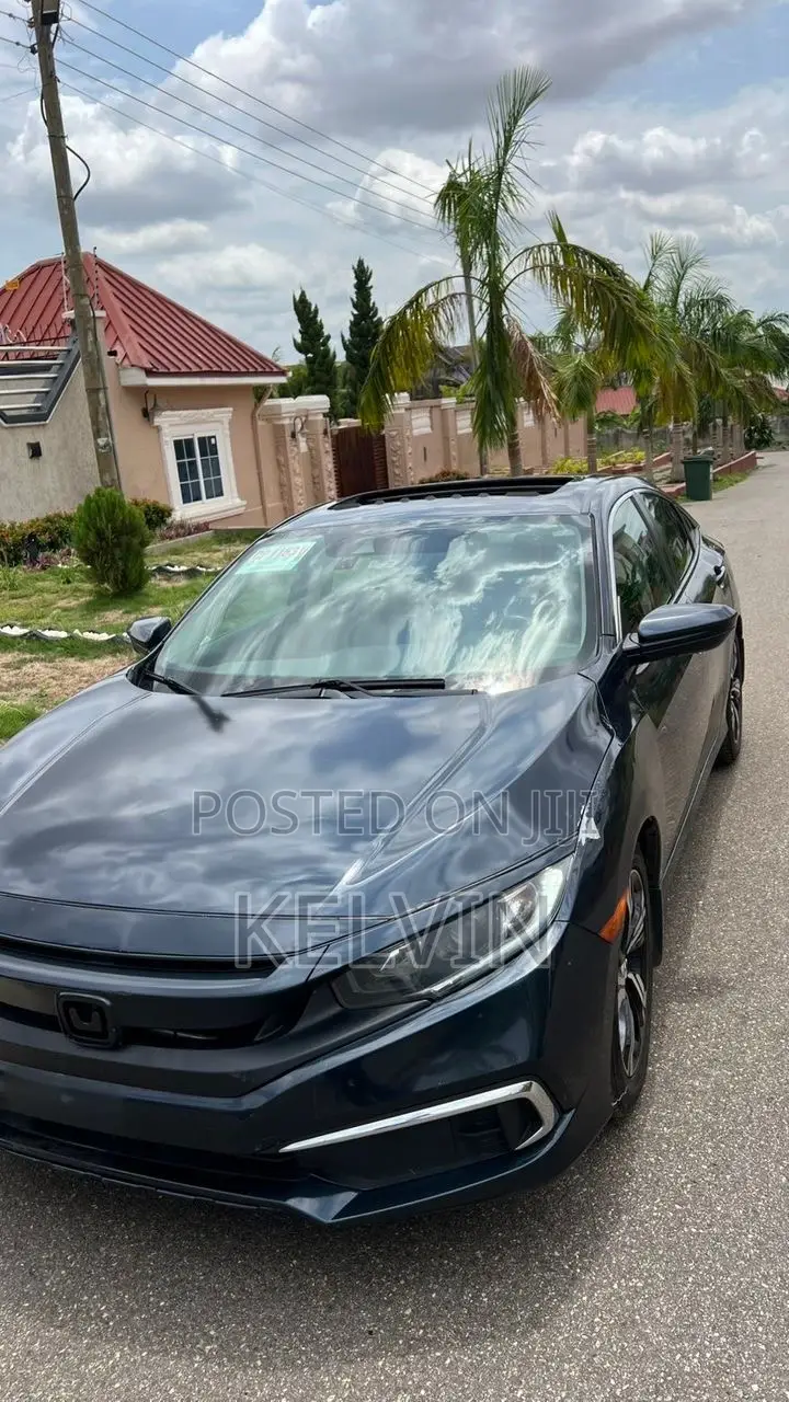 Honda Civic EX-L Sedan 2020 Black