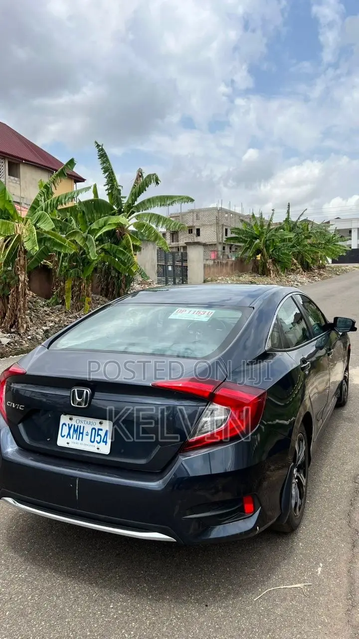 Honda Civic EX-L Sedan 2020 Black