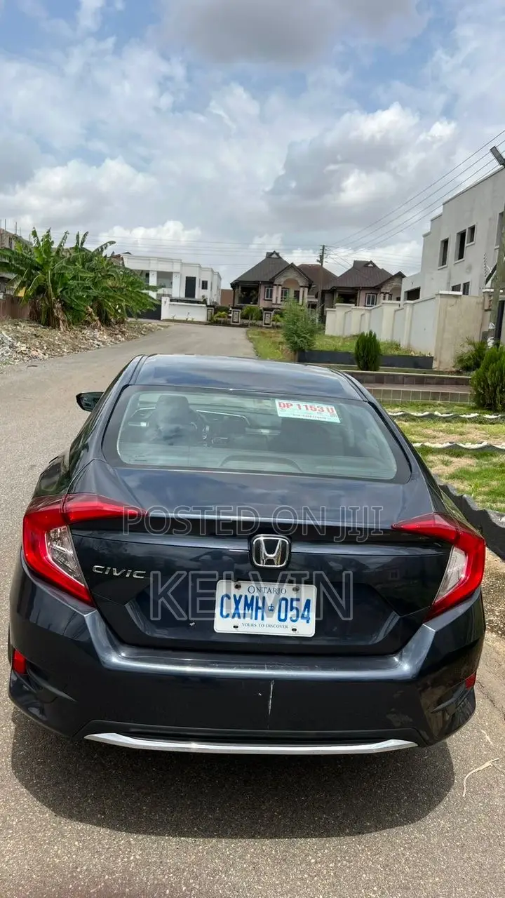Honda Civic EX-L Sedan 2020 Black