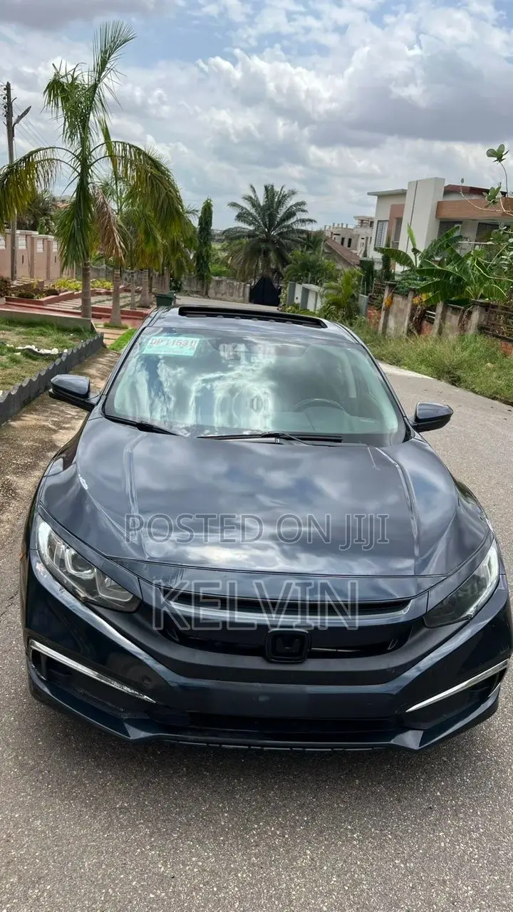 Honda Civic EX-L Sedan 2020 Black