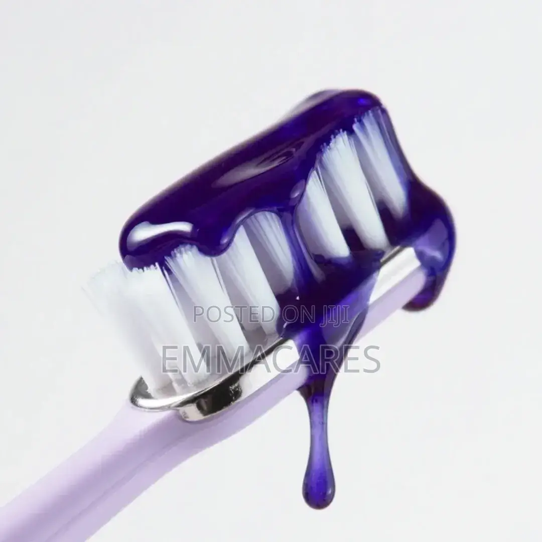 Hismiles Whitening Toothpaste. Purple Herbal Oral Cleaning Mousse