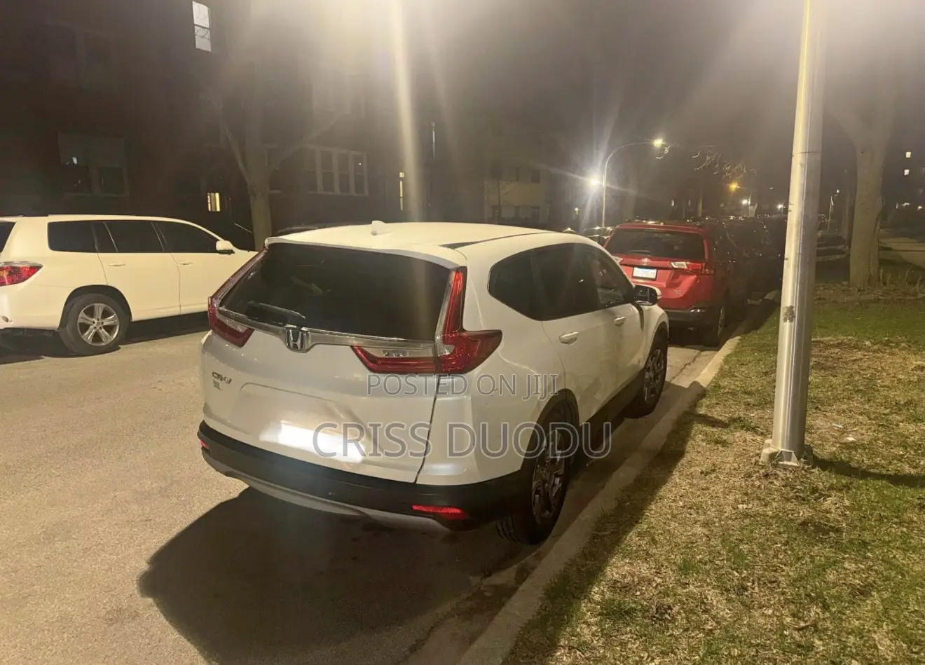 Honda CR-V EX-L 4dr SUV AWD (1.5L 4cyl CVT) 2017 White