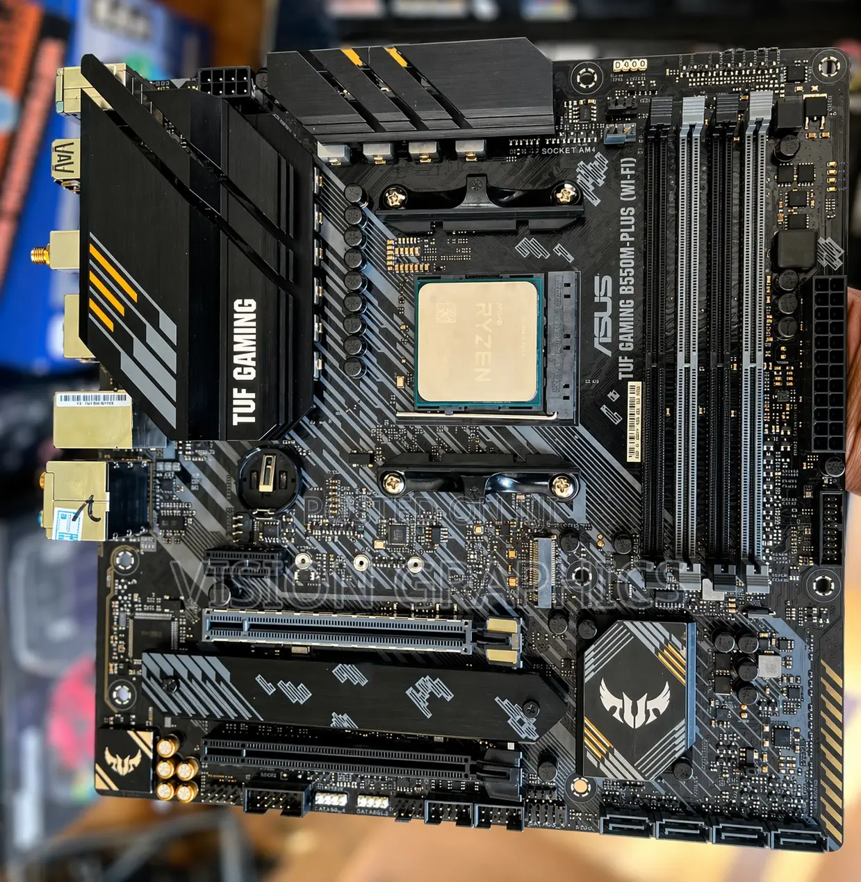 Asus Tuf Gaming B550 Plus Wifi Ii Motherboard+Ryzen 5600 (I5 12thgen)