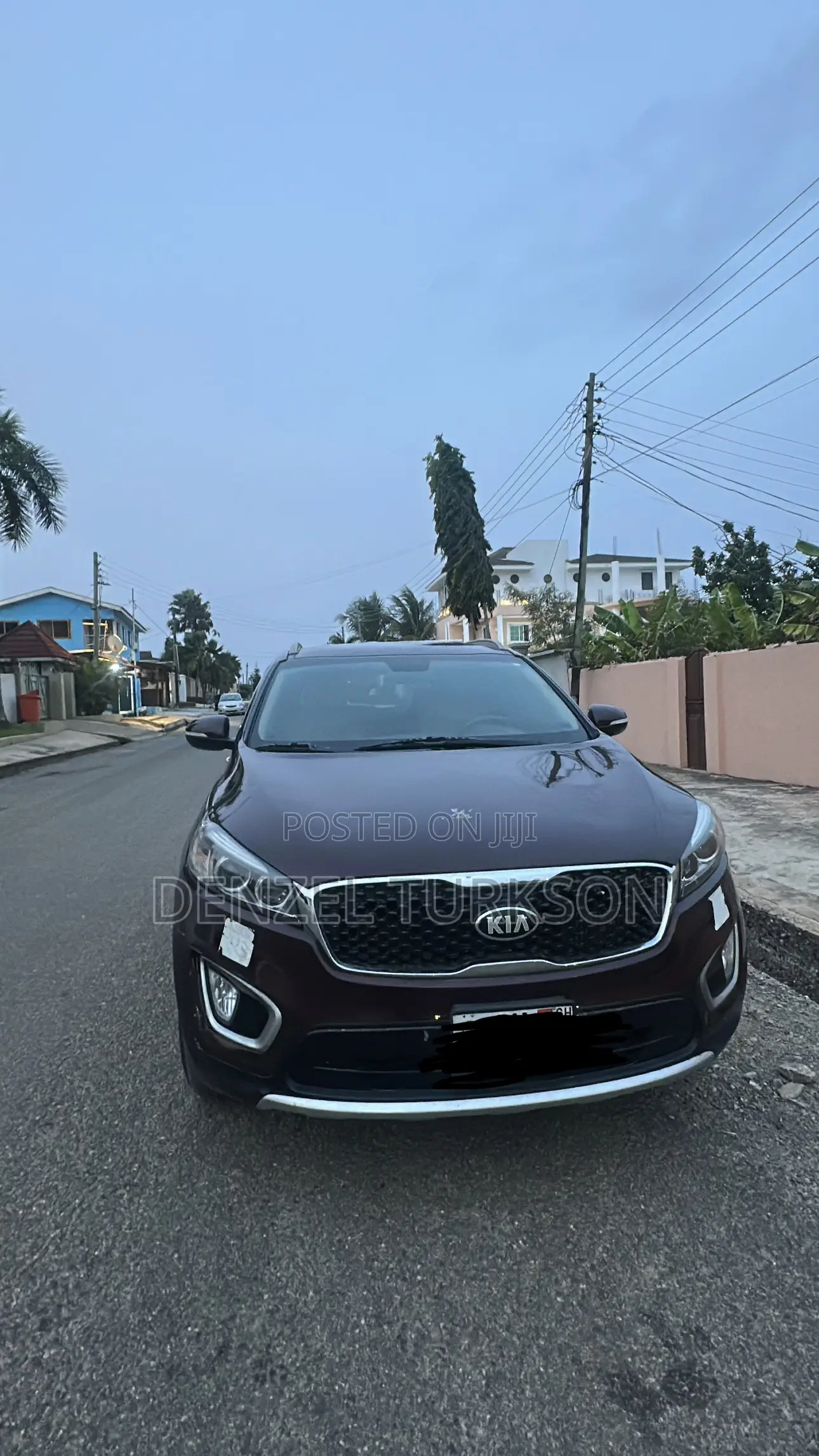 Kia Sorento 2.0T EX AWD 2017 Burgundy