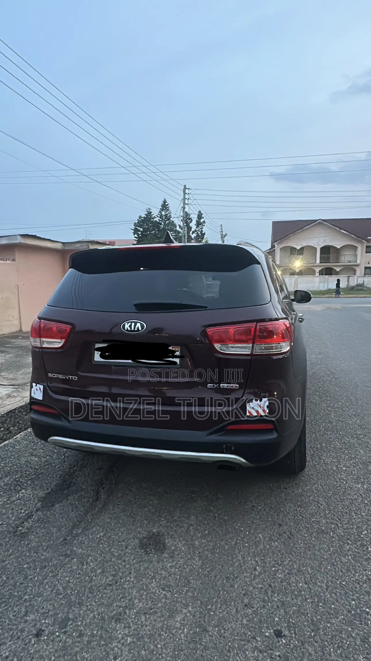Kia Sorento 2.0T EX AWD 2017 Burgundy