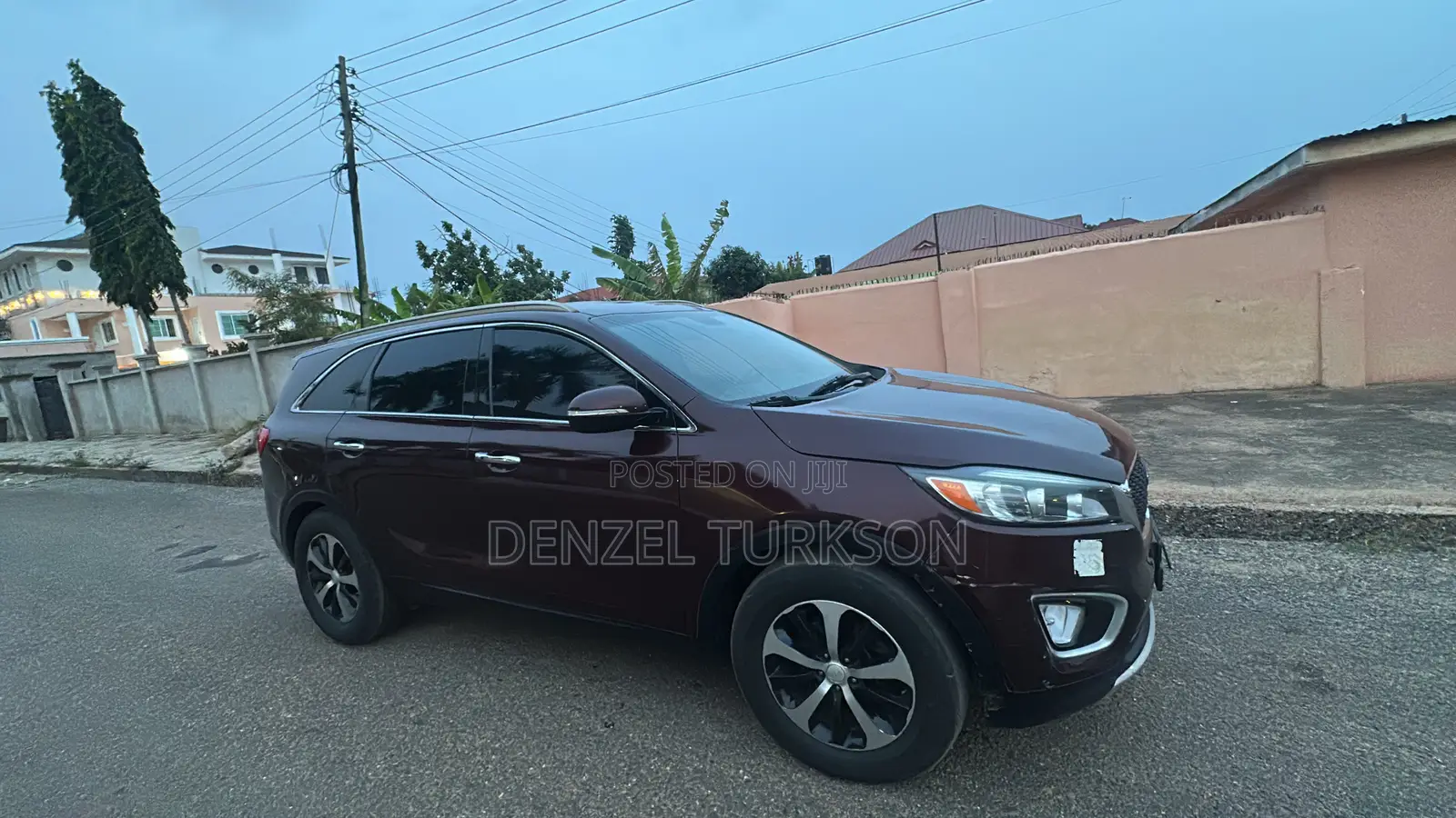 Kia Sorento 2.0T EX AWD 2017 Burgundy