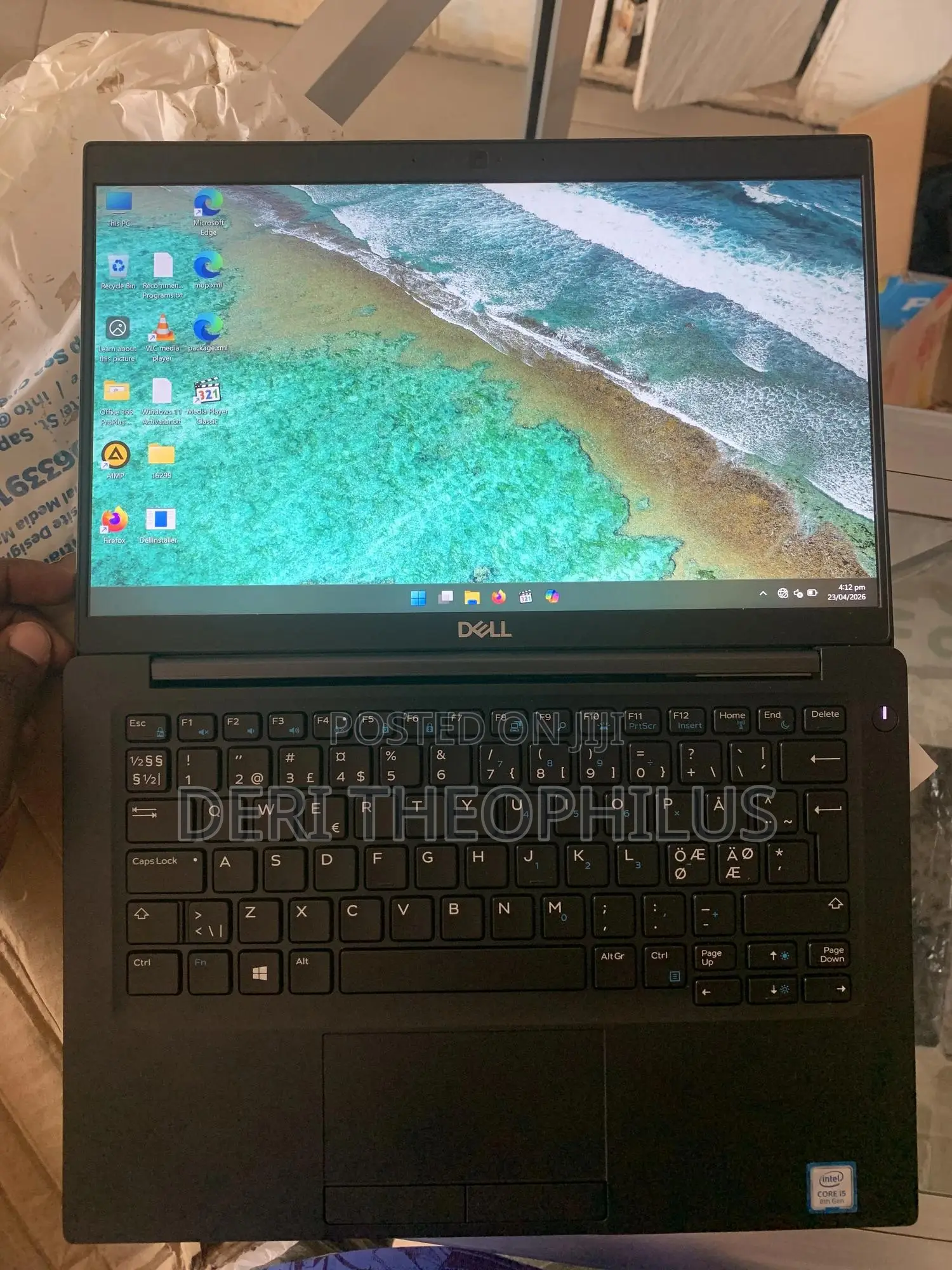 Laptop Dell Latitude 7390 8GB Intel Core i5 SSD 256GB
