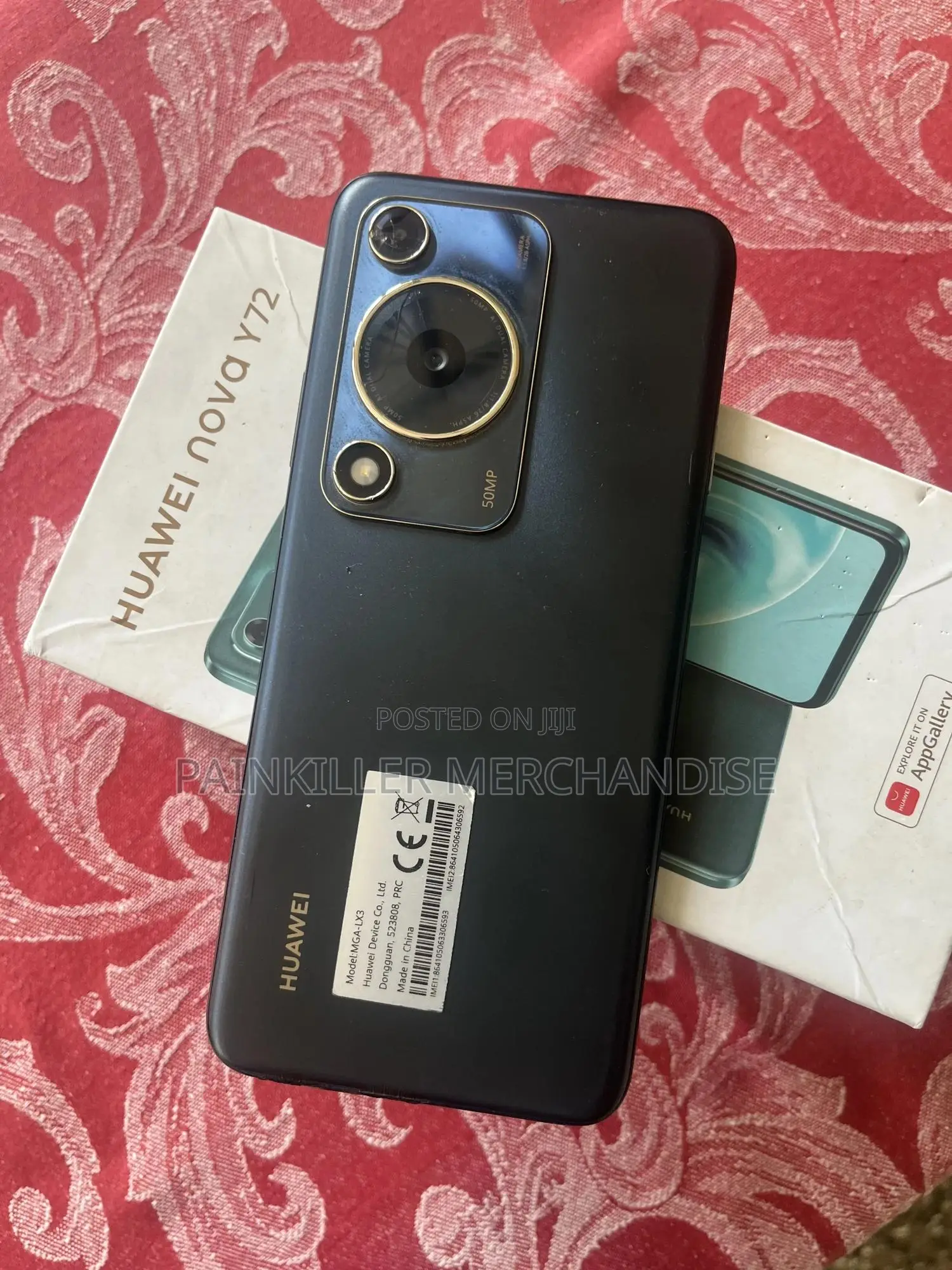 Huawei nova Y72 128 GB Black