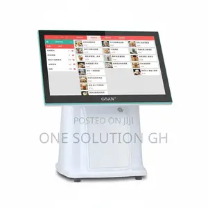 Pos All in One Complete|Touch Screen (Double+Adjustable Screen)