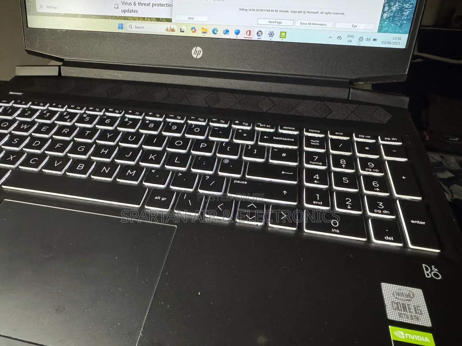 Laptop HP Pavilion Gaming Laptop 15-dk2xxx 16GB Intel Core i5 SSD 512GB