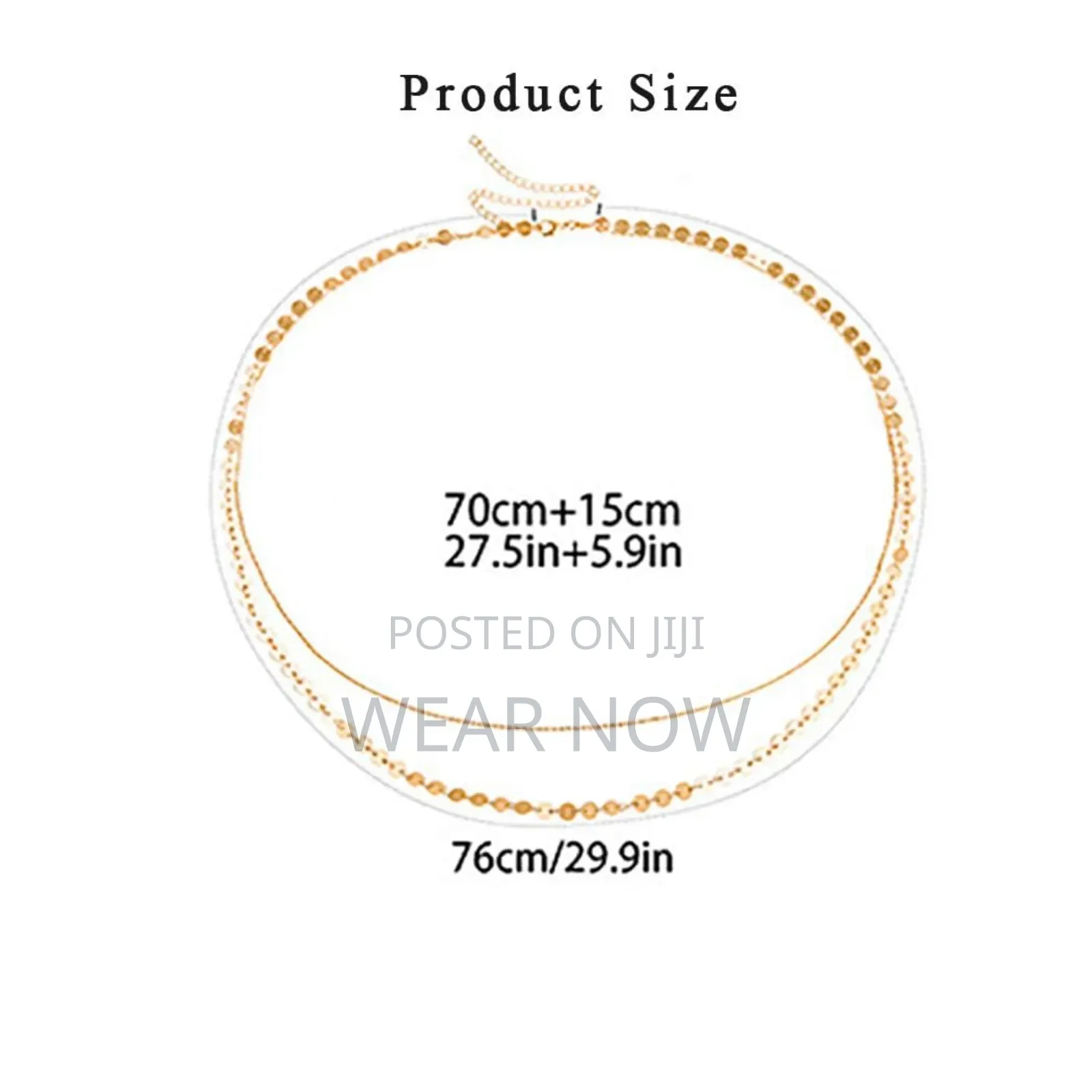 Layered Sequins Waist/ Belly Chain Jewelry