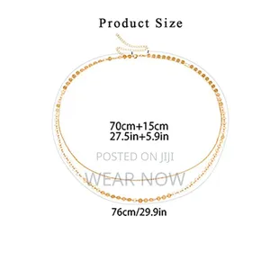 Layered Sequins Waist/ Belly Chain Jewelry