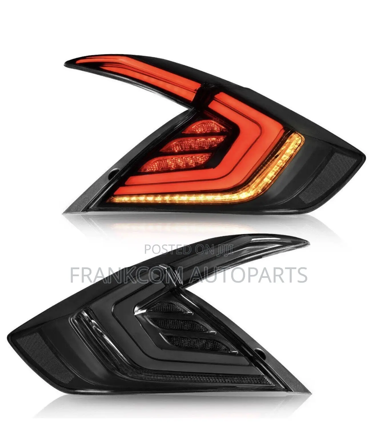 Honda Civic 2016-2021 Taillights Black Out Led