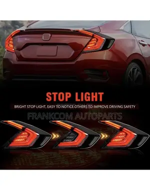 Honda Civic 2016-2021 Taillights Black Out Led