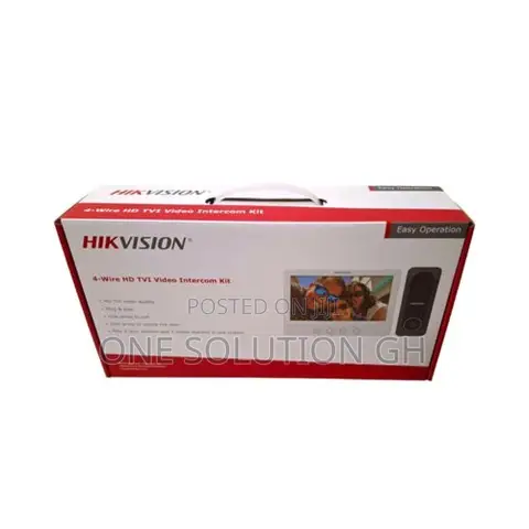 4-Wire Hd Tvi Video Intercom Kit