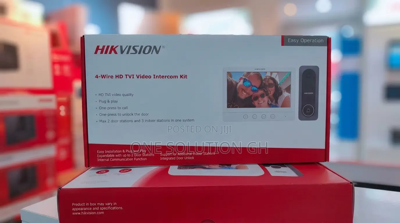 4-Wire Hd Tvi Video Intercom Kit