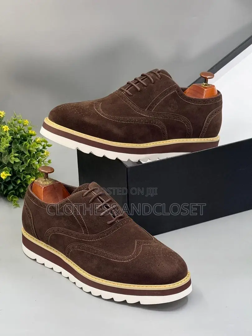Timberland Suede Brogue-Style Shoes