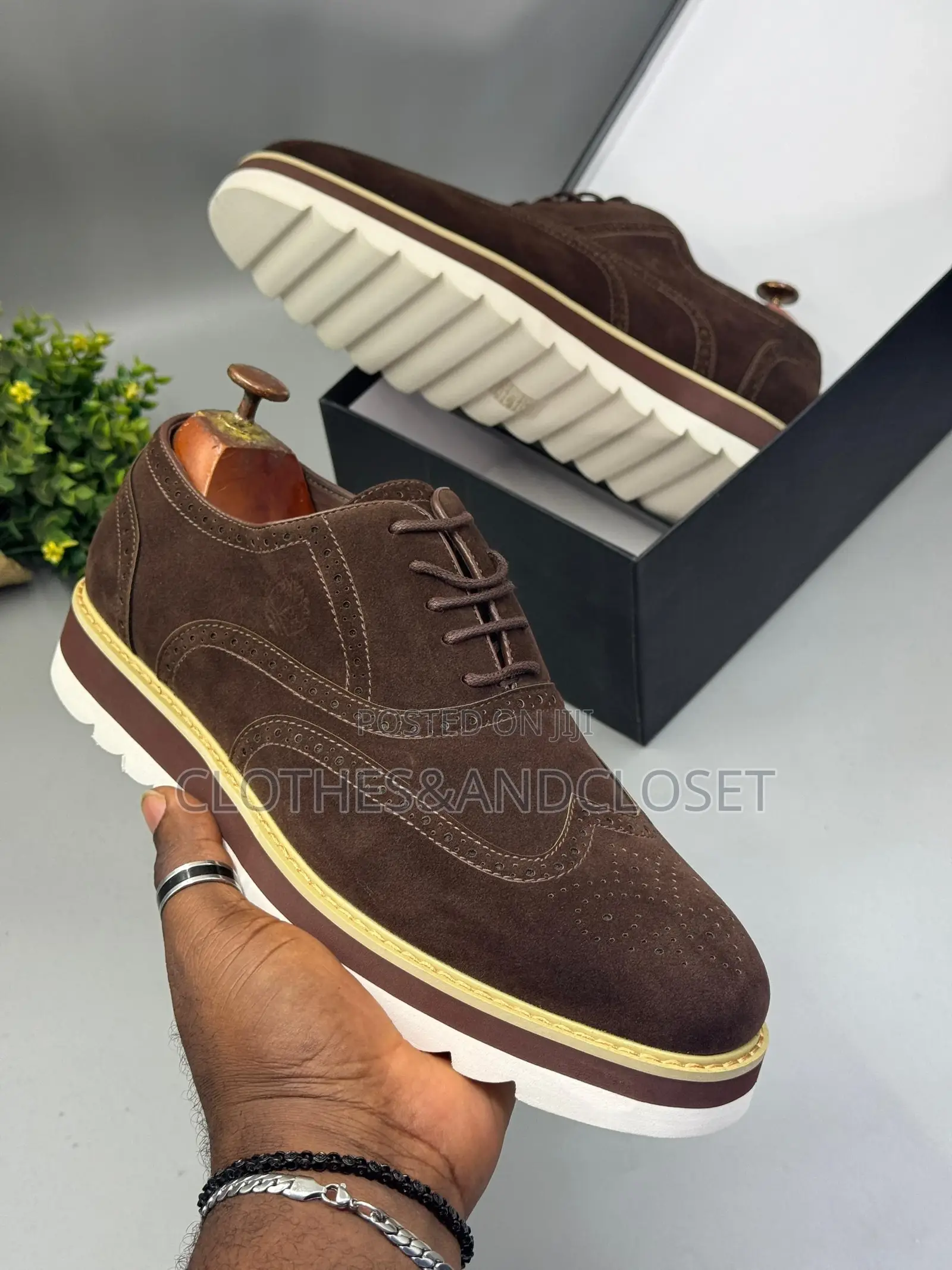 Timberland Suede Brogue-Style Shoes