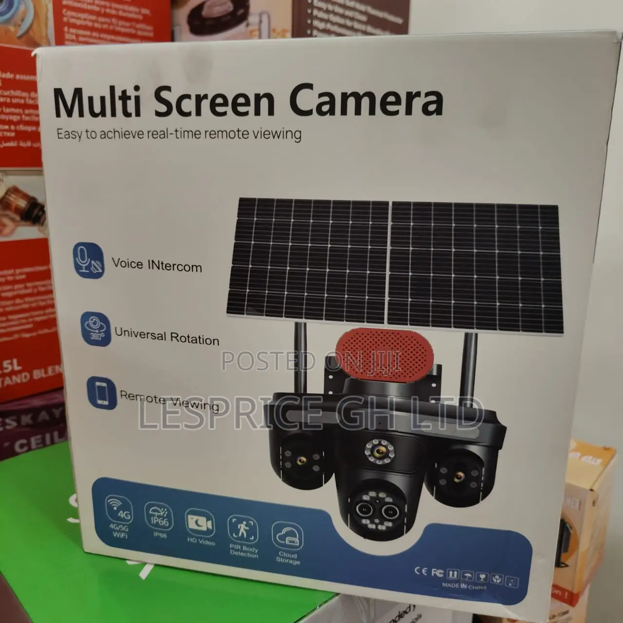 Top Performance Multi Screen Solar Camera