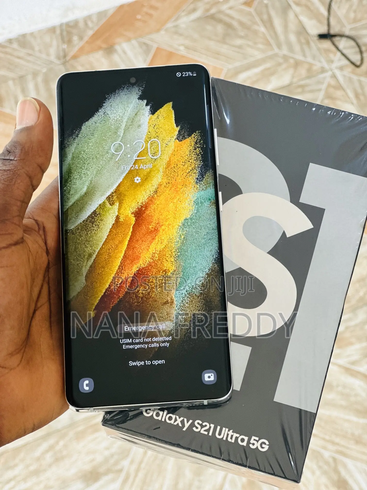 New Samsung Galaxy S21 Ultra 5G 256 GB Silver