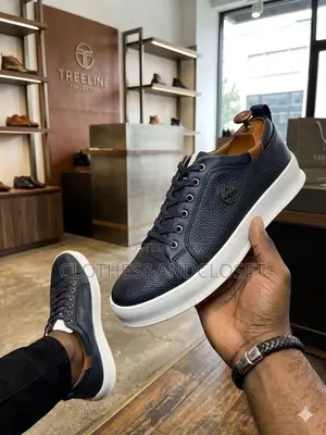 Thick White Sole Timberland Casual Leather Sneakers