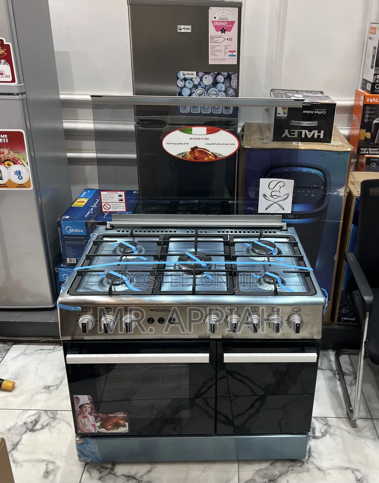Check Out Affordable Mediatech 60x90cm 5 Gas Burner(Gray) 