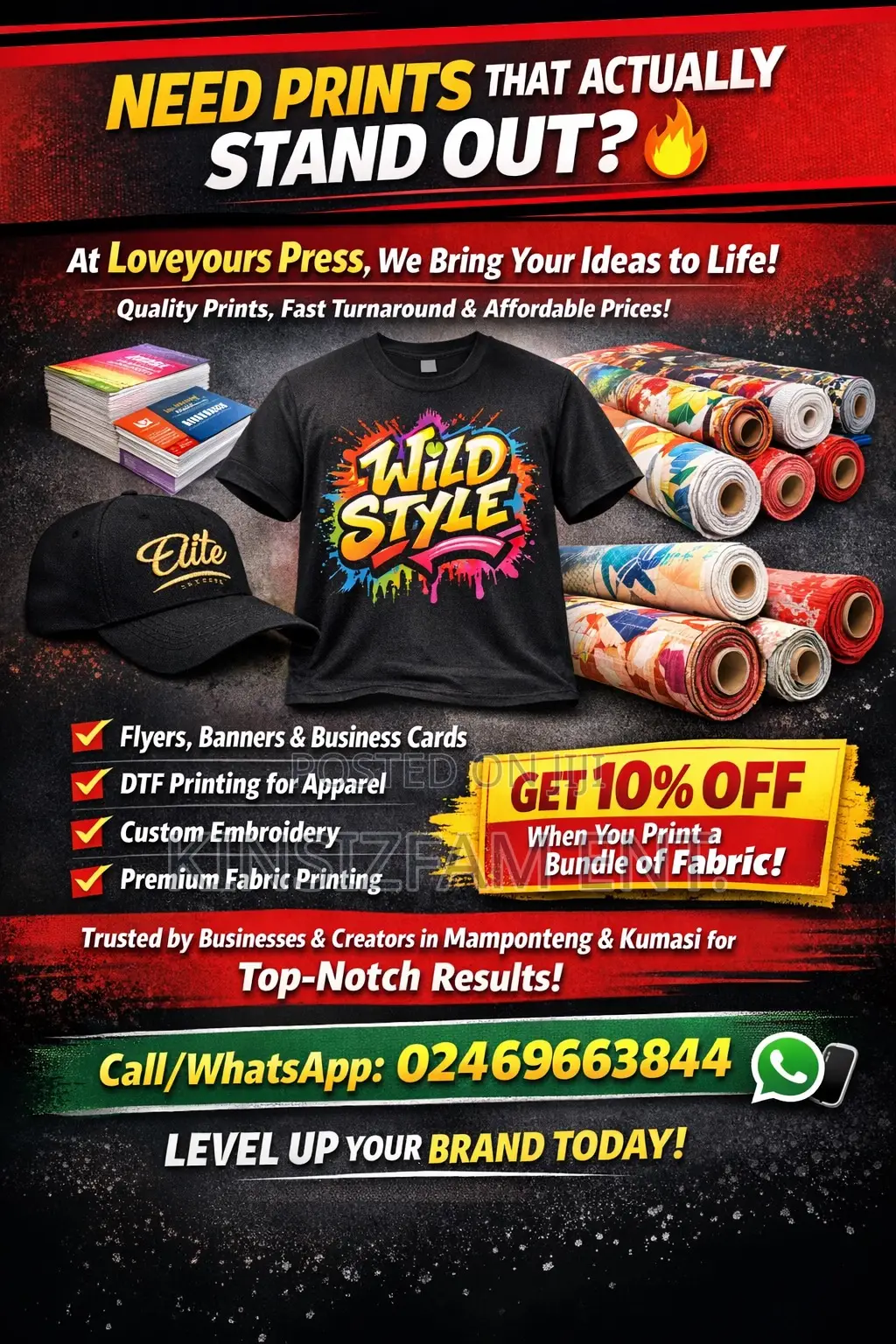 Fabric Cloth Printing