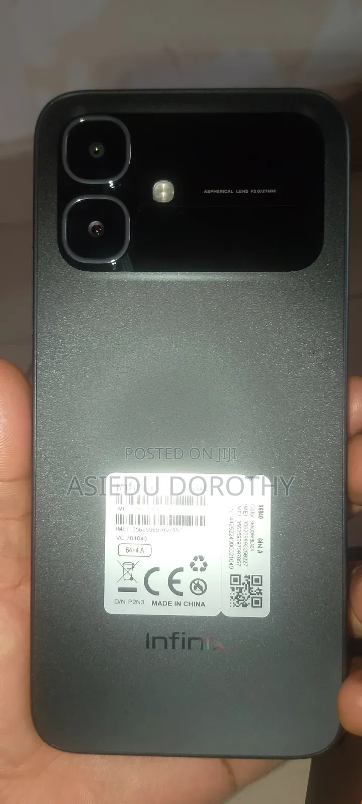 New Infinix Hot 20 128 GB Rose Gold
