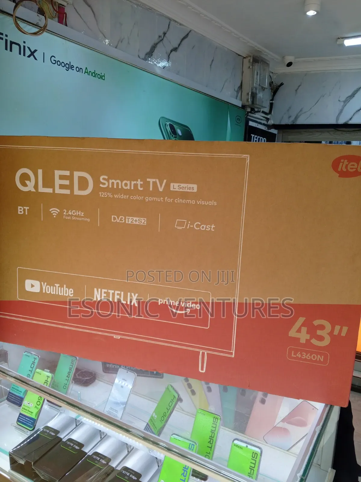 Itel Qled Smart Tv 43 Inch
