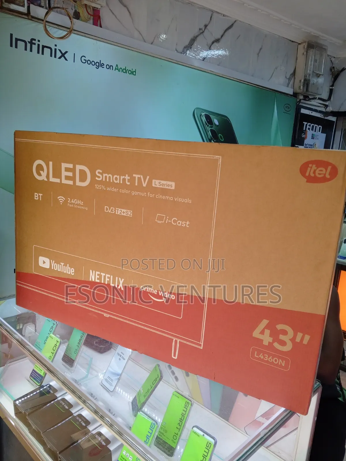 Itel Qled Smart Tv 43 Inch