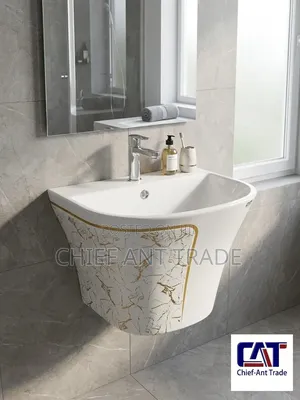 Ceramic Hung Basin. G955/K-1242