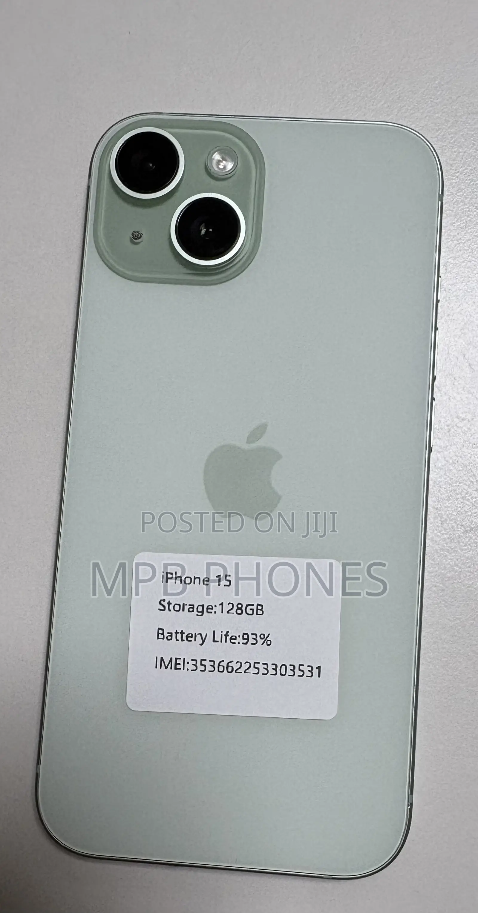 Apple iPhone 15 128 GB Green