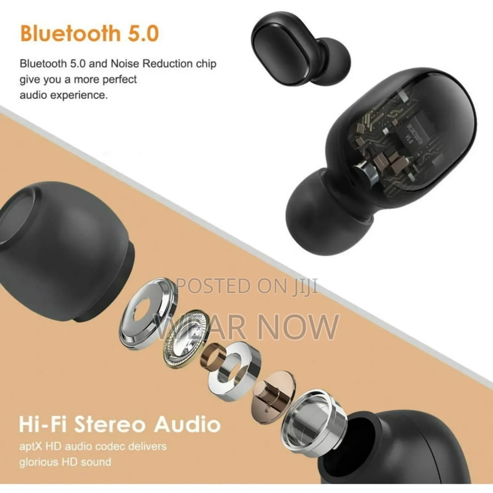 New TWS Wireless Earbuds With High Sound Quality in Accra