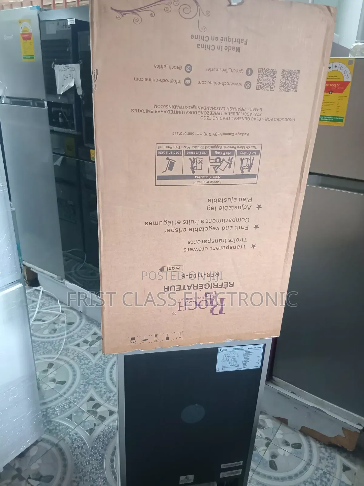 Roch Fridge Compact Cold Class Fridge Smooth Living