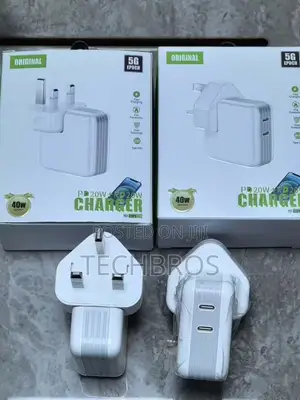 40w Dual Usb-C Port Charger