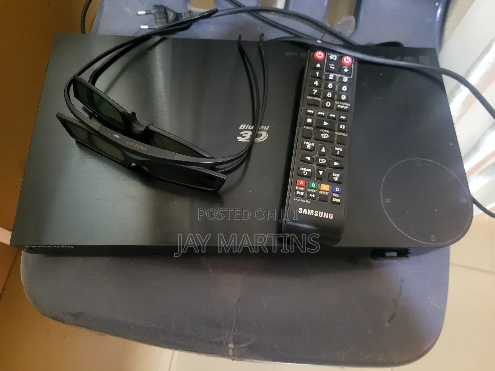 Samsung Bd-h5900 3d Wifi Smart Blu-ray Dvd Player And 3d Glasses