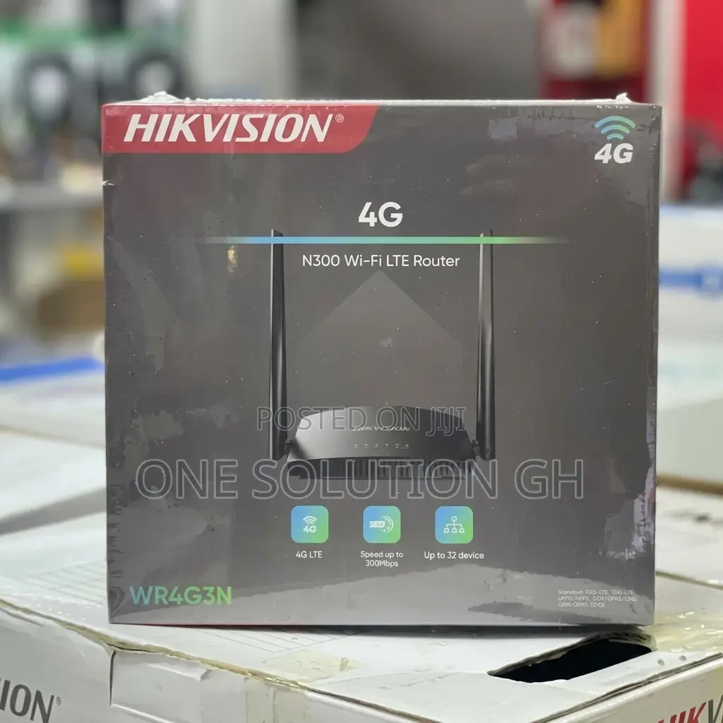 Hikvision N300 Wi-fi Lte Router