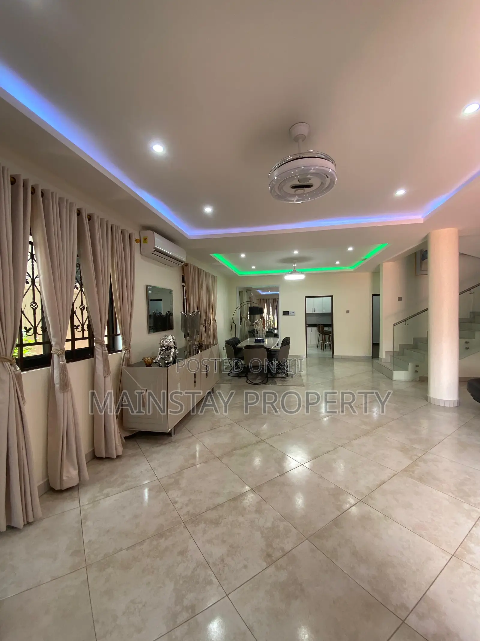 Furnished 4bdrm House in Mainstay Estates, East Legon for sale