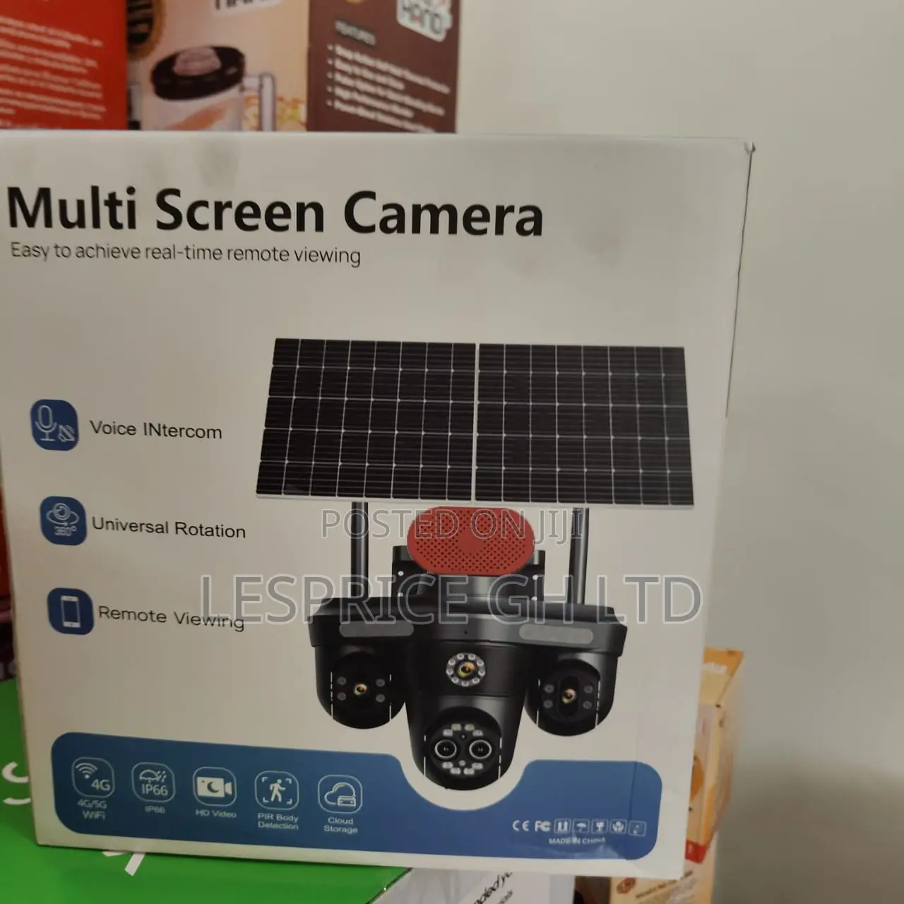 Excellently Designed Security/Survellance Camera With Multi Screens