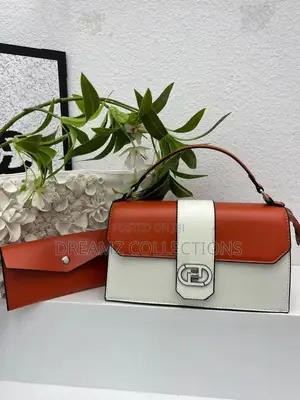 Rectangular Clasp Handbag