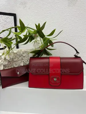 Rectangular Clasp Handbag