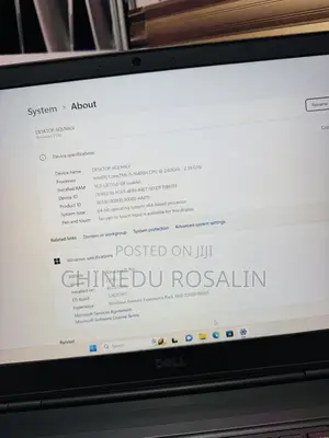 Laptop Dell Precision 7550 16GB Intel Core i5 SSD 512GB