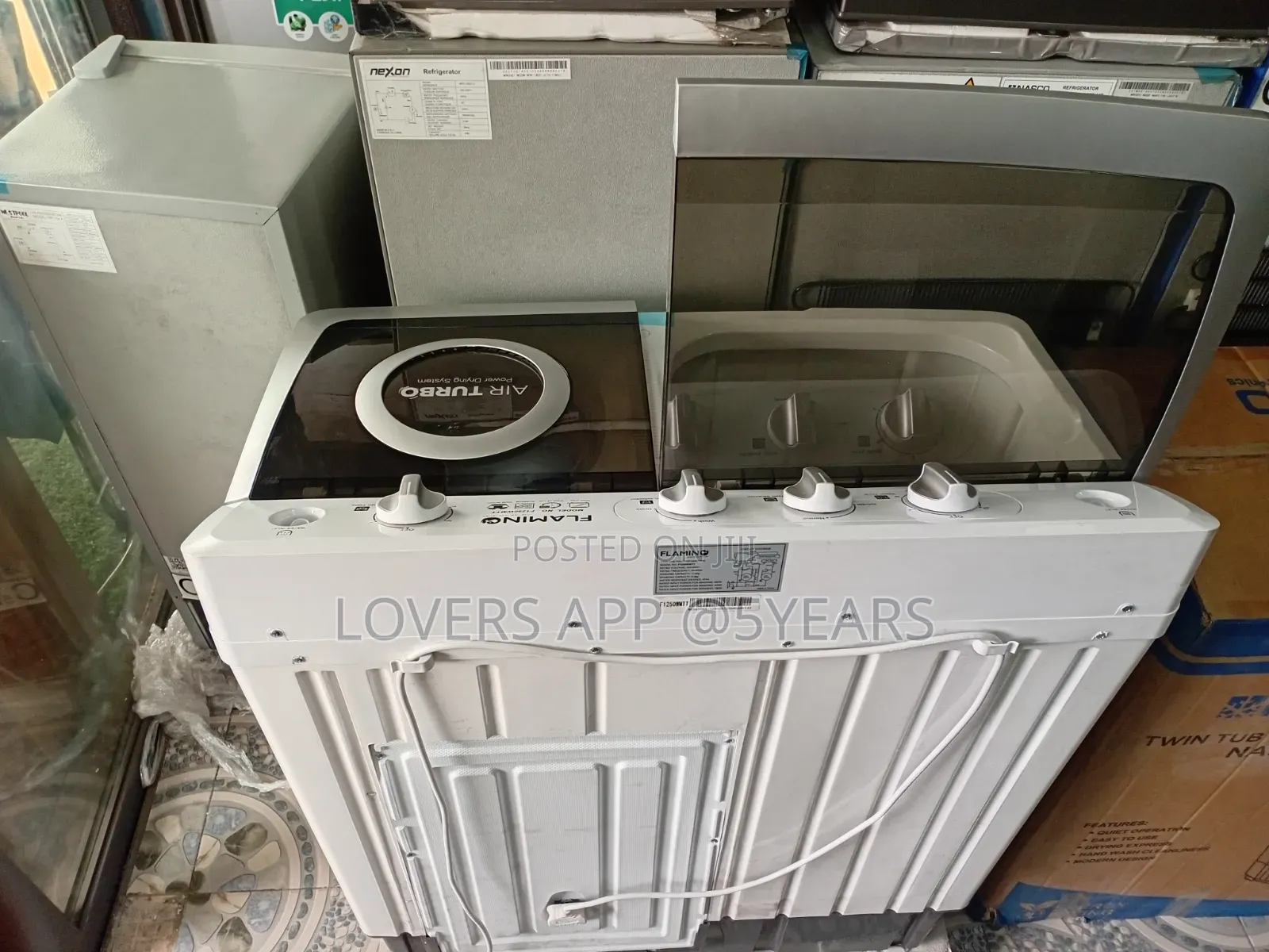 Flamino 118l Compact Washing Machine – Powerful Efficient Care