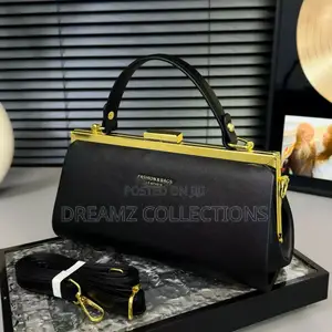 Structured Handbag With Strap