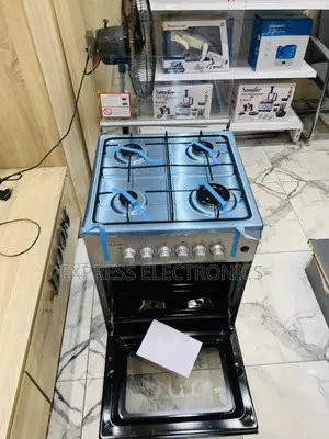 Get a New Sliver Freestanding All Gas Cooker Oven 4b 50/50
