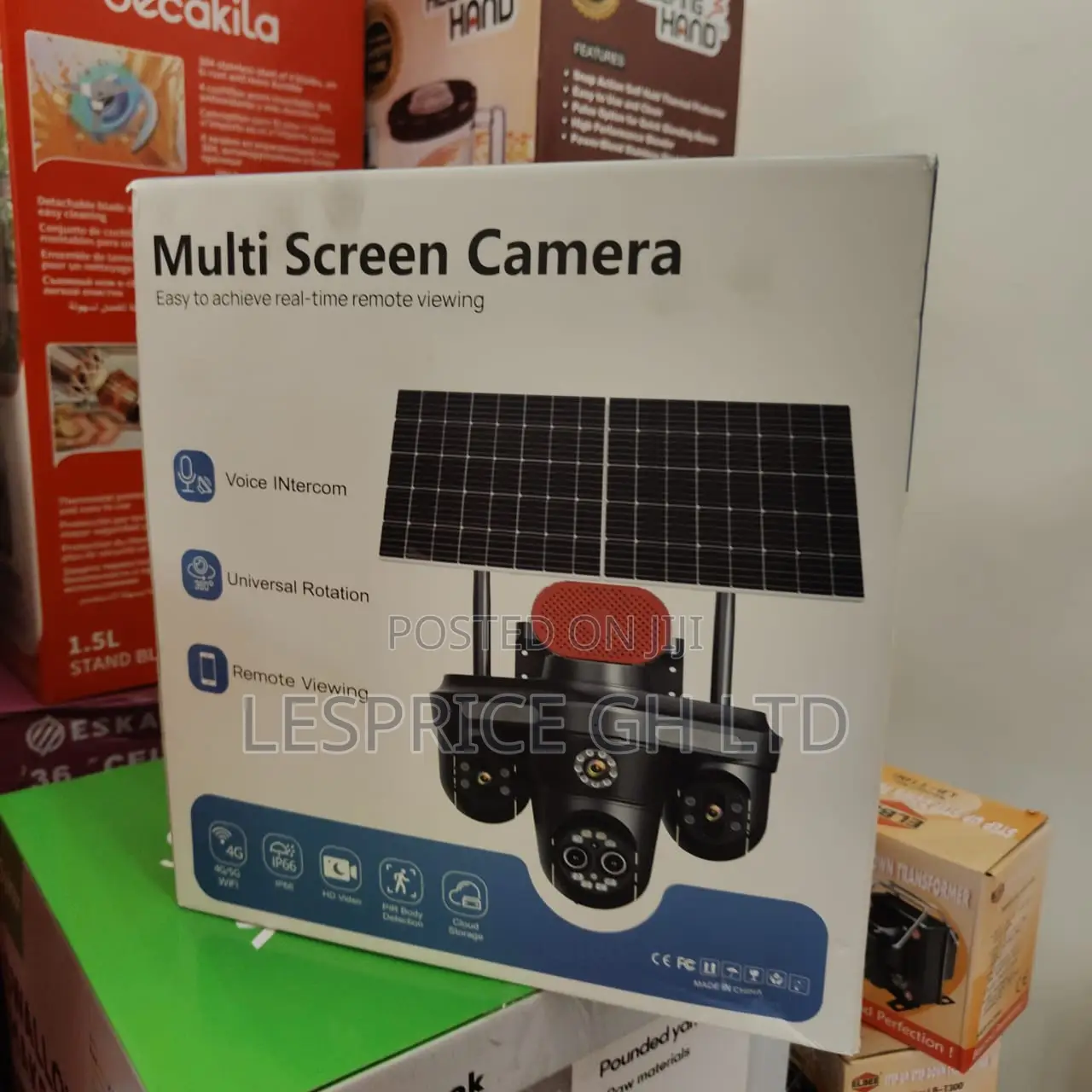 Solar Powered Closed-Circuit Television Camera
