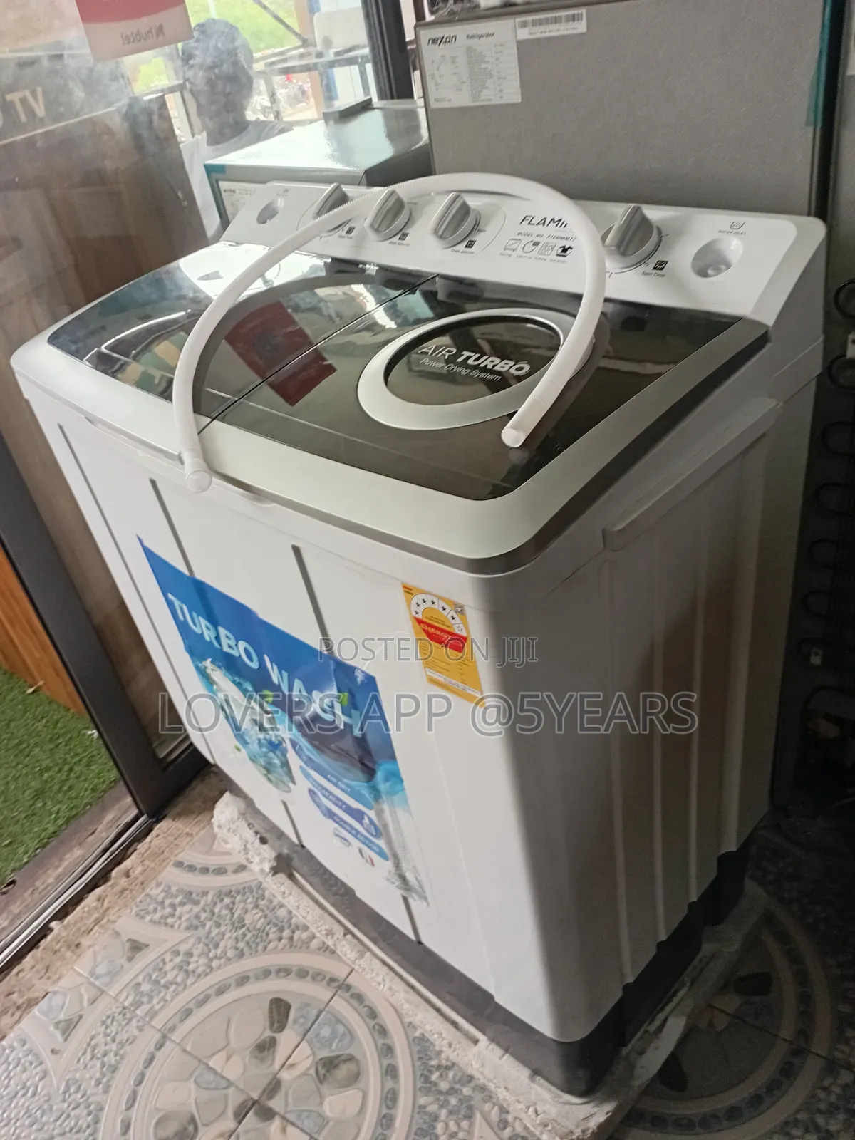 118l Flamino Twin Tub Washer – Fast Washing, Clean Results