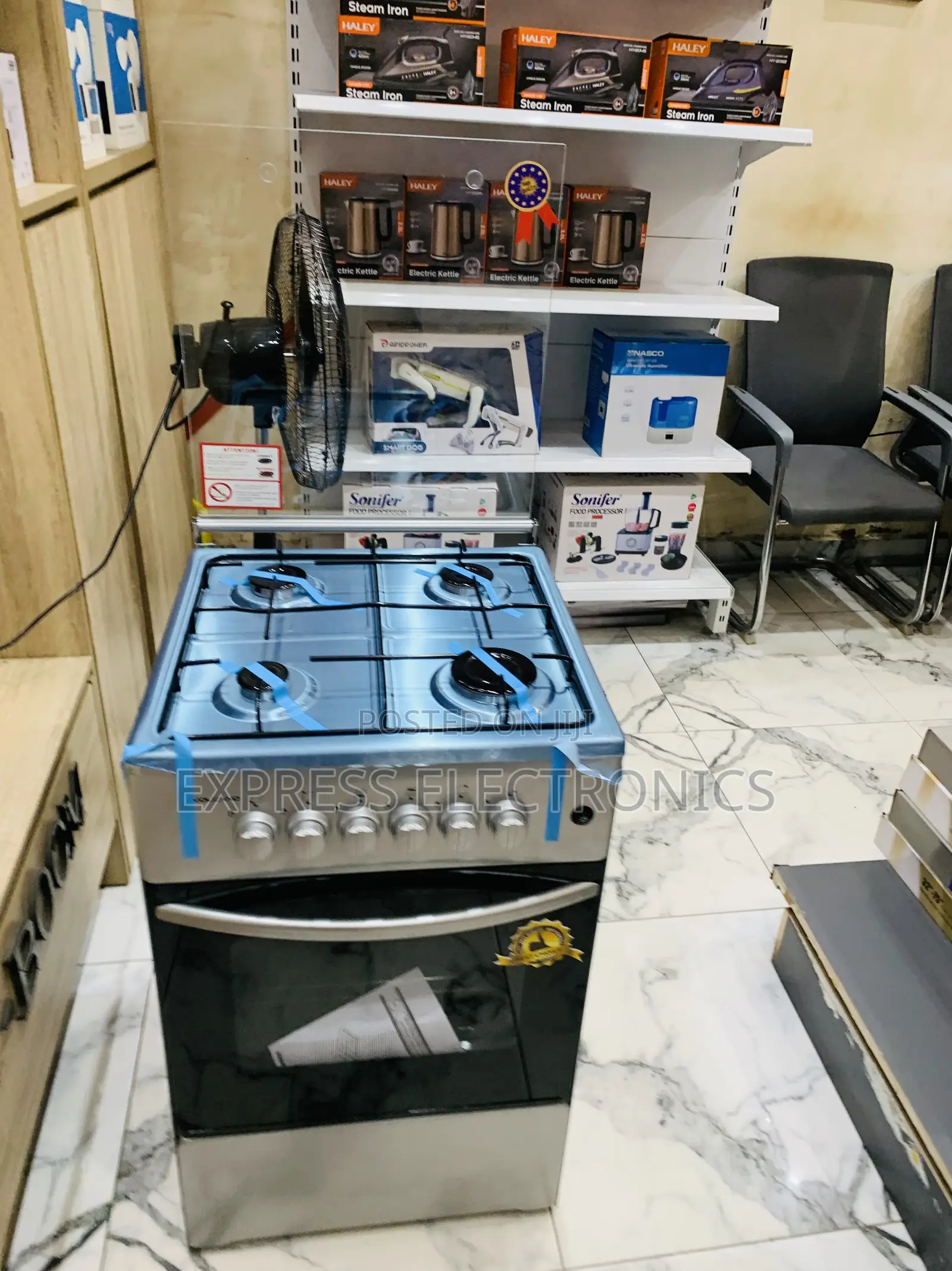 Newly Sealed in Box Sliver Oven All Gas Cooker 4b 50/50