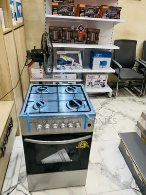 Newly Sealed in Box Sliver Oven All Gas Cooker 4b 50/50