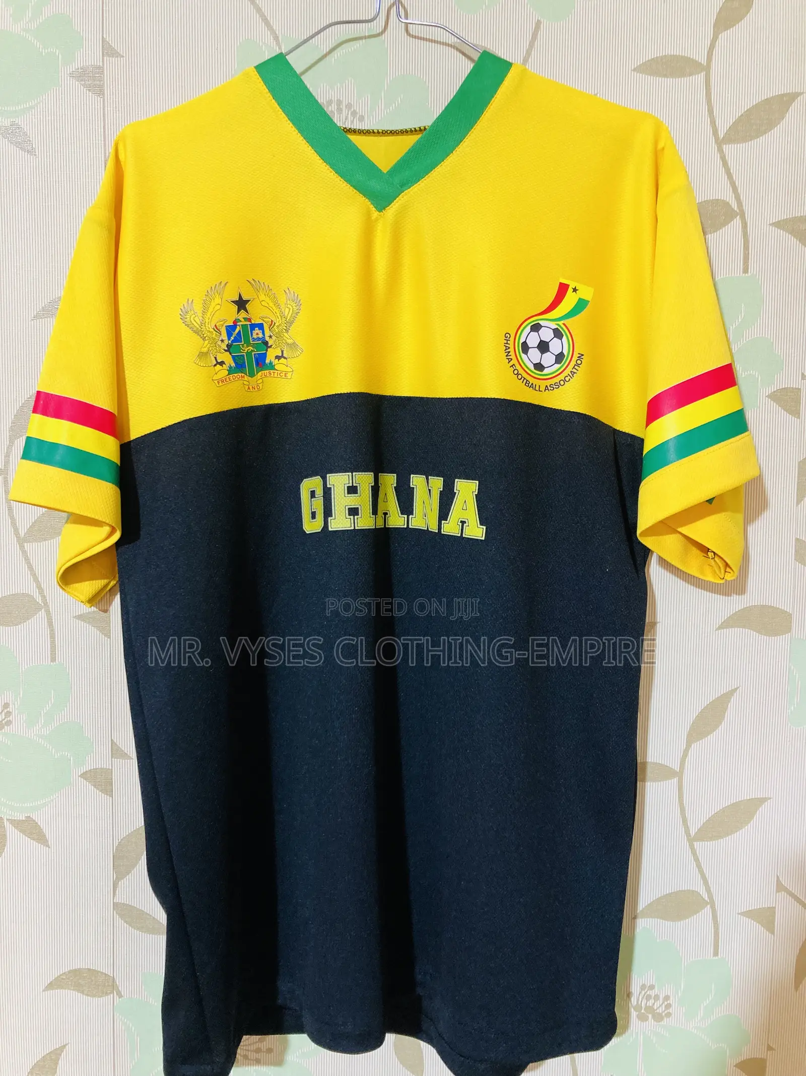 Ghana Black Star Supporters Jersey